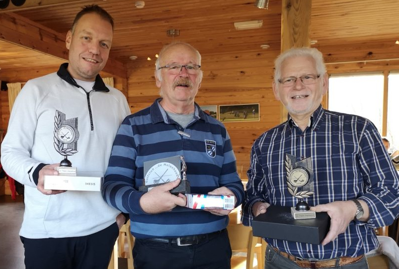 Winnaars 2019 - (vlnr) Sven Froeling, Gijs van den Berg, Jaq van Lin